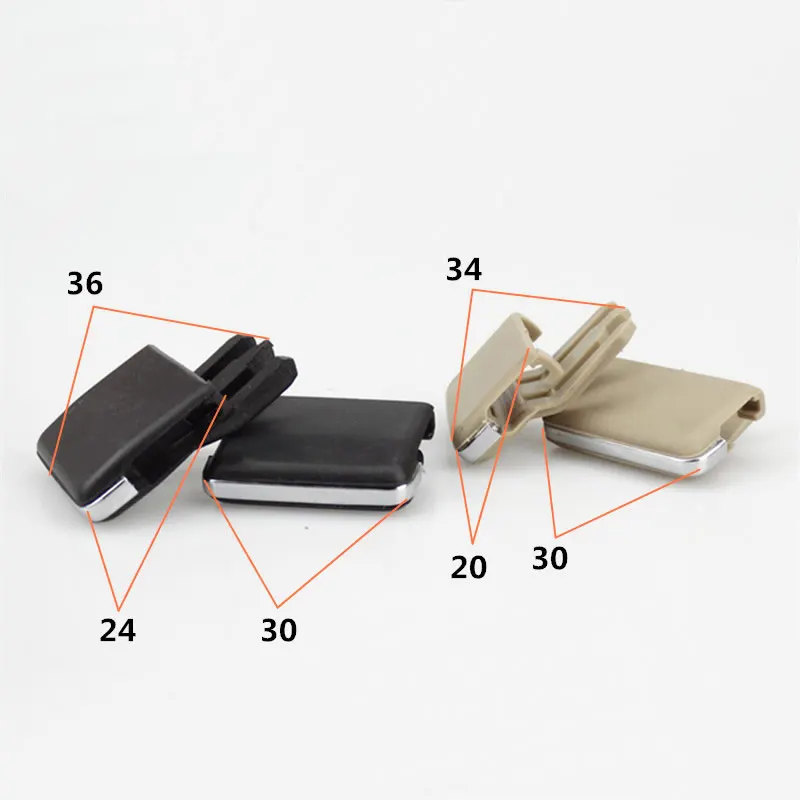 

SKTOO 4Pcs/lot Car Air Vent Louvre Blade Slice Air Conditioning Leaf Adjust Clips For Toyota Corolla