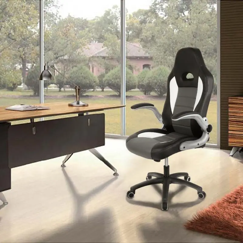 Professional Computer Chair LOL Internet Cafe Sports Car Chair  Playing Games Chair Office Chair Leisure Chair Can Recliner HOT