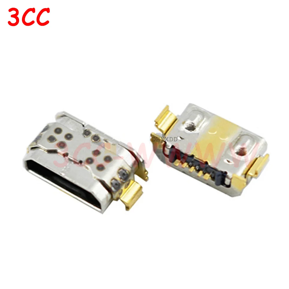 50 / 100PCS For LG K9 X210 LM-X210EM LMX210EM Charging Micro USB Port Connector Connector Jack Micro USB Socket Charger