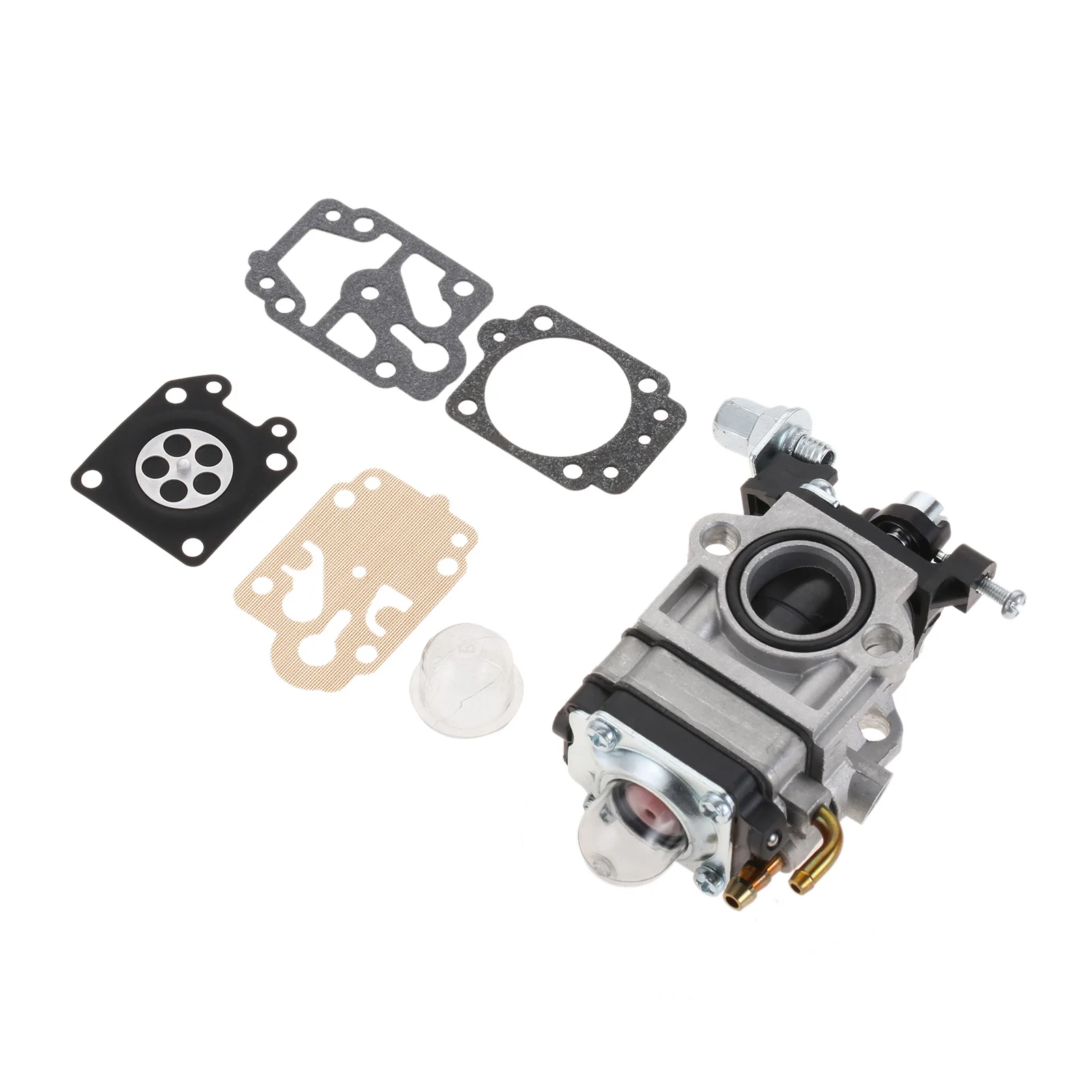 Dreld grama trimmer carburador com kits de reparo para dmp15 43cc 52cc cg430 cg520 bc430 bc520 chinês cortador de escova carburador