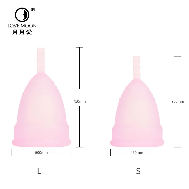 Period Cup Medical Silicone Feminine Hygiene Product Vaginal Vagina Reusable Menstrual Sterilizer Plastic Folding Cups Women\'s.