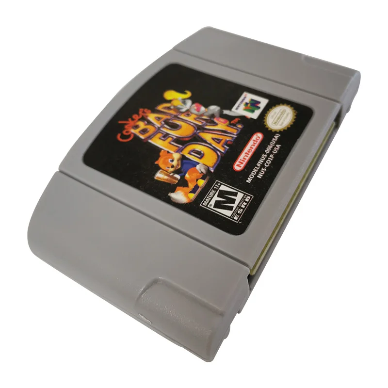 N64 비디오 게임 카트리지 카드, 미국 버전, N64 용 NTSC 모드, 고품질