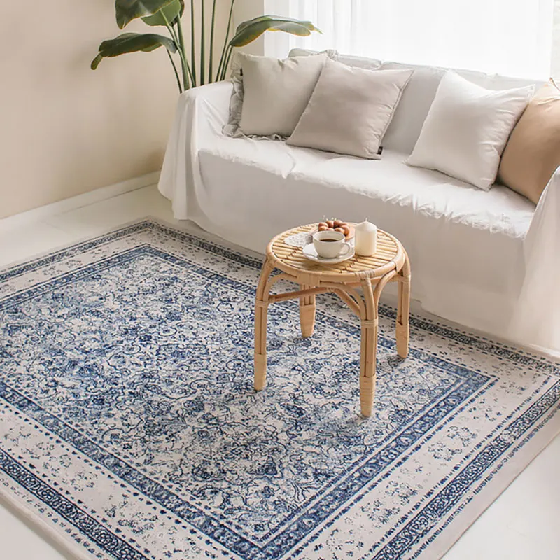 

Vintage American Living Room Carpet Retro Soft Rug for Bedroom Morocco Large Area Rug Home Decor Study Cloak Room Carpet Floor