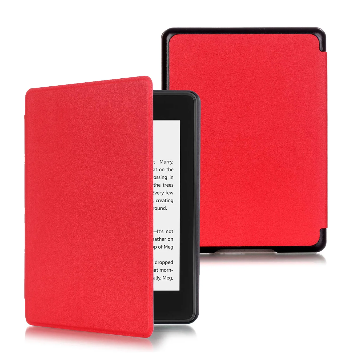 Ultra fino caso magnético de couro inteligente para kindle paperwhite 3 2 1 paperwhite3 proteger caso capa tablet acessórios