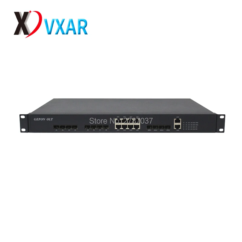 10G uplink port 1U rack FTTH GEPON OLT 8PON compatible with hua wei,fiberhome etc