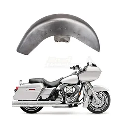Chrome Motorcycle Mudguard Front Fender For Harley Touring Road King Electra Glide Street Road Glide Ultra Classic 1989-2013
