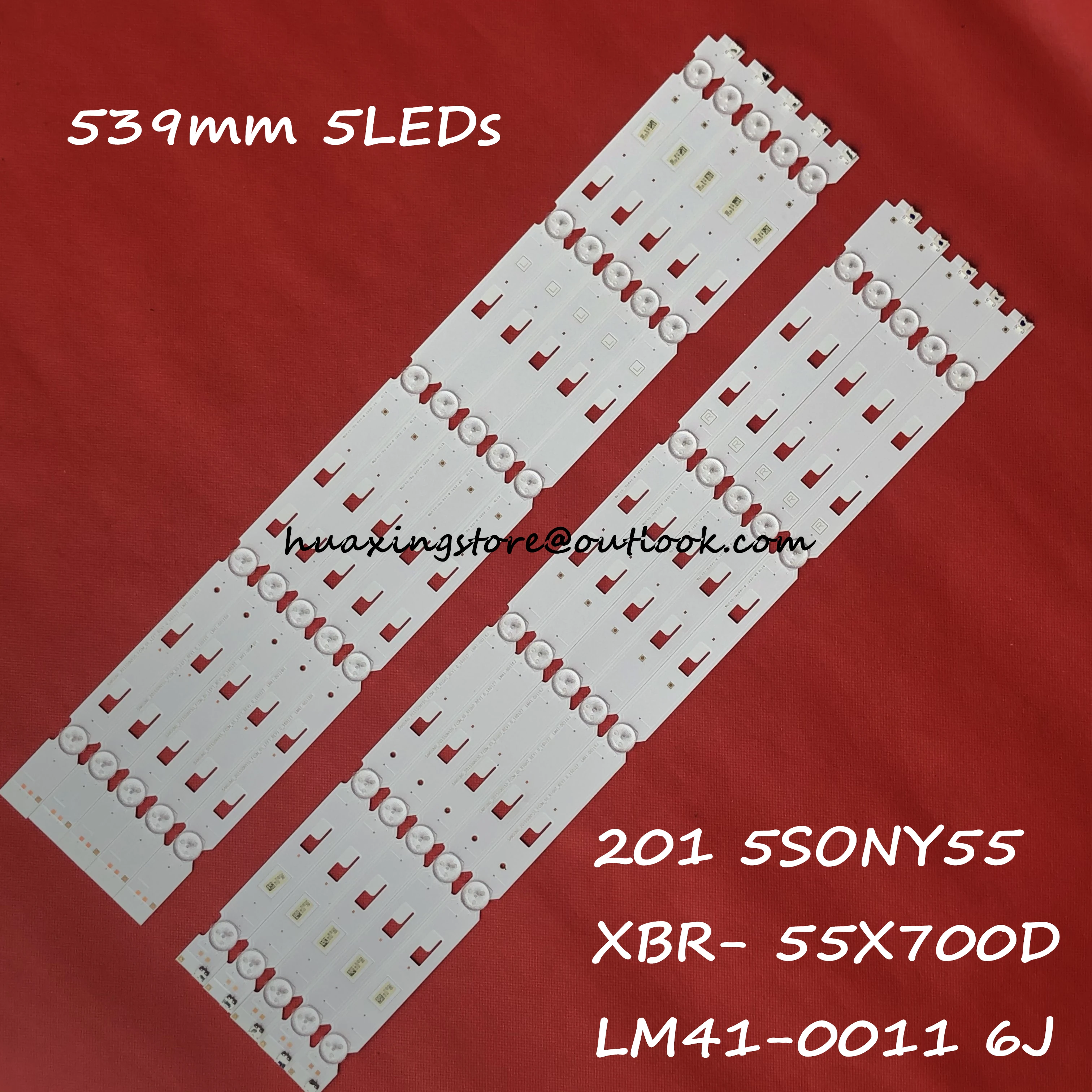 

LED Strip for XBR-55X700D KD-55X7066D KD-55X7000D KD-55X8005C KD-55X8000C KD-55XD7005 LSY550FN01 SYV5544 SVY550AH0-REV00-5LED