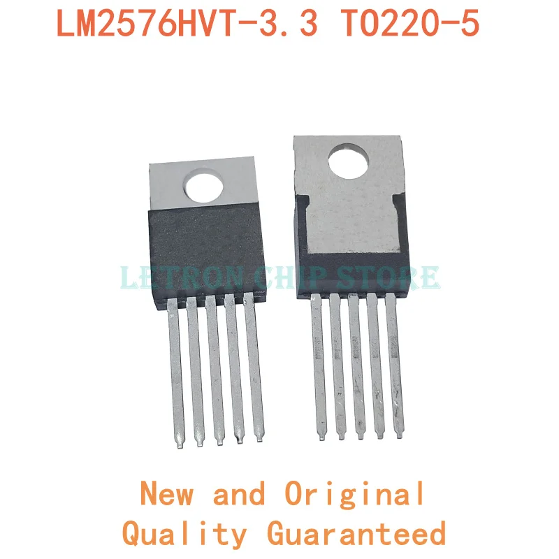 10PCS LM2576HVT-3.3 TO220 LM2576HVT-3.3V TO-220 2576HVT-3.3 2576HVT-3.3V TO-220-5 original and new IC Chipset