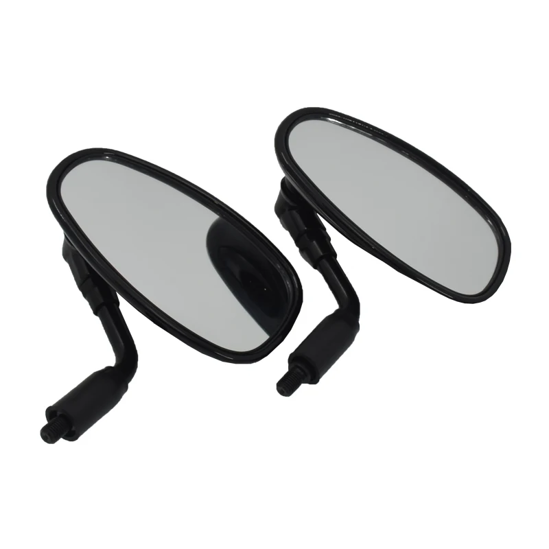 E stamp 10mm Universal Vintage Oval Motorcycle Back Rearview Mirror for Prince Suzuki GV300S