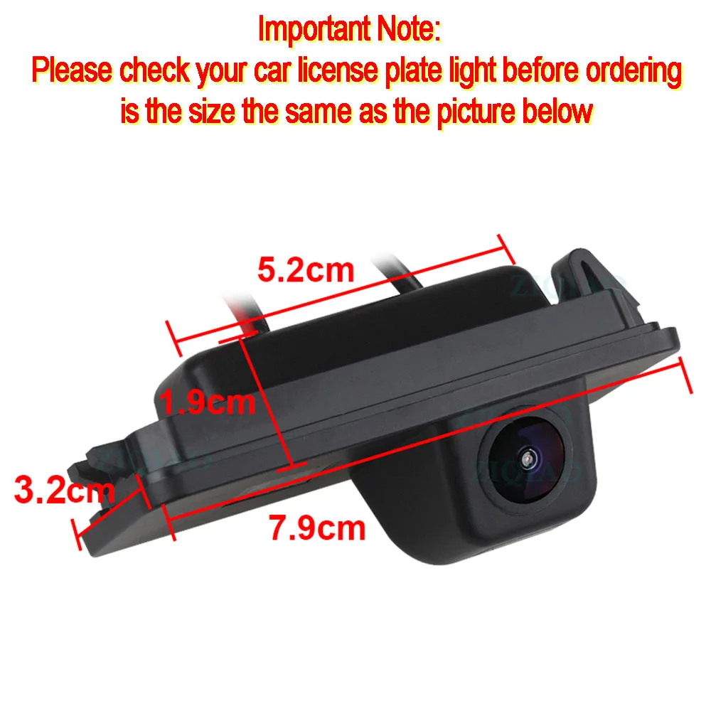 ZIQIAO for VW Scirocco Passat CC Phaeton Golf 4 5 6 MK4 MK5 MK6 Eos Polo Beetle Lupo Leon HD Reverse Parking Camera HS044