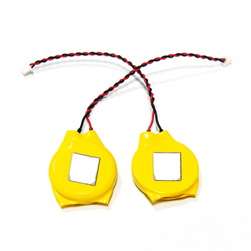 5 قطعة دفتر BIOS CMOS بطارية محمول مع لاصق CR2032 2P سلك