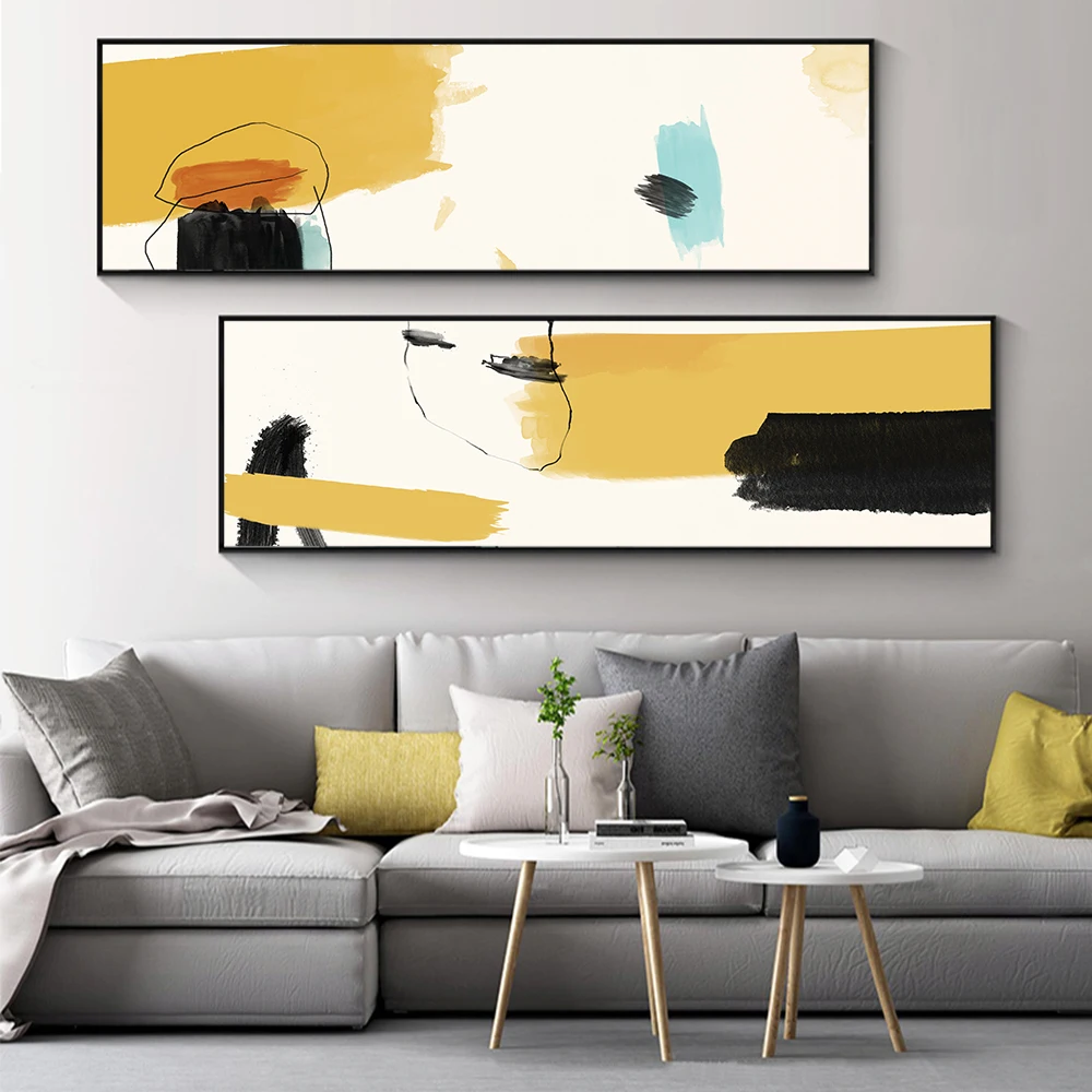 AAHH  Abstract Large Size Posters  Painting Wall Art Canvas Picture  Print for Living Room Home Decor No Frame