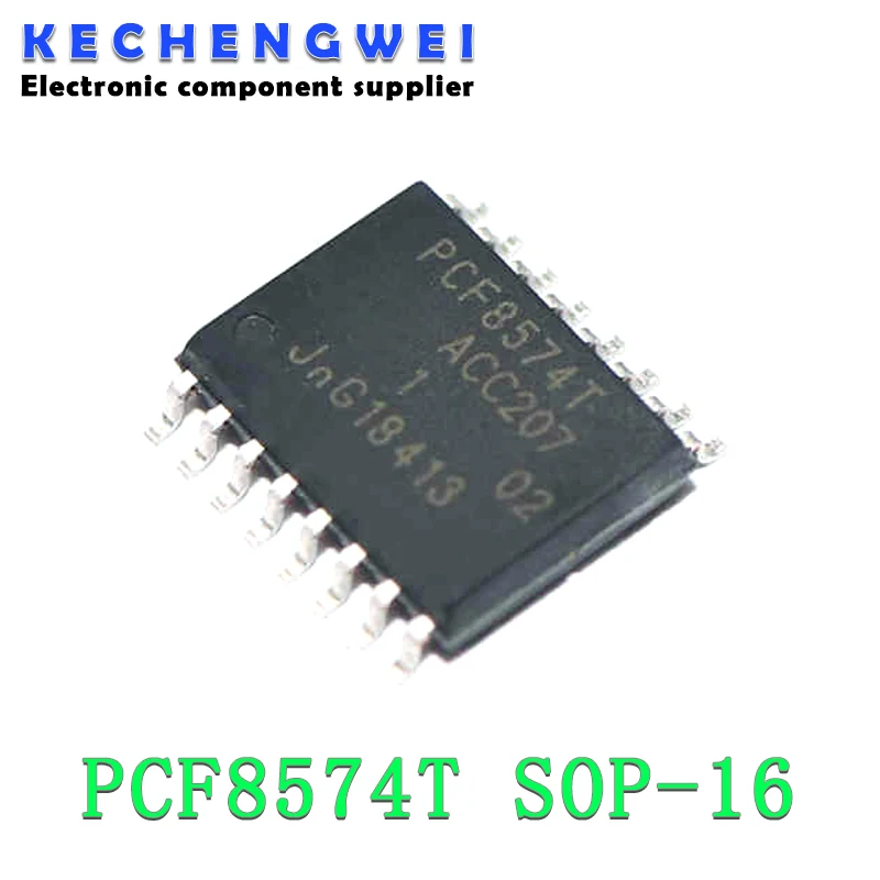 5PCS PCF8574T SOP16 PCF8574 SOP-16 PCF8574AT SOP SMD new and original IC