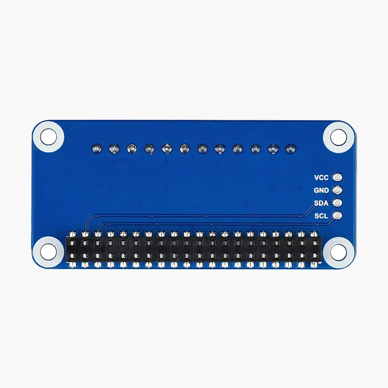 Current/Voltage/Power Monitor HAT  Consumption Monitoring Meter for Raspberry Pi 4/3/2 , I2C/SMBus 4-ch