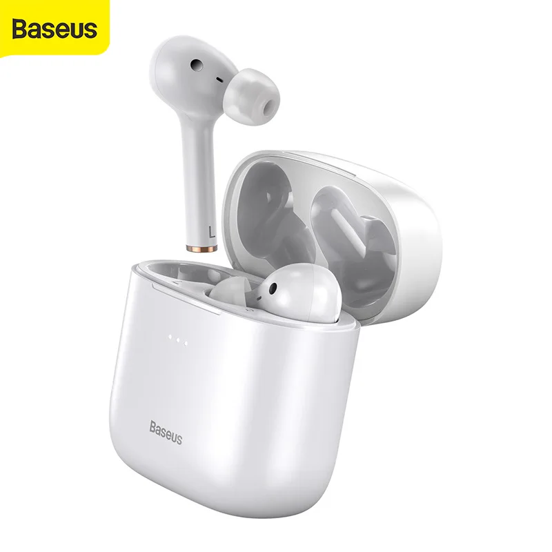 Baseus W06 True Wireless Earphones APT-X Audio In Ear Bud Two-Sided Wireless Charging Noise Canceling Headset