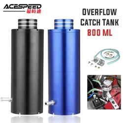 Universal 800ml Unbiversal Overflow Catch Tank Radiator Coolant Cooling Aluminum Alloy Catch Tank Overflow Reservoir