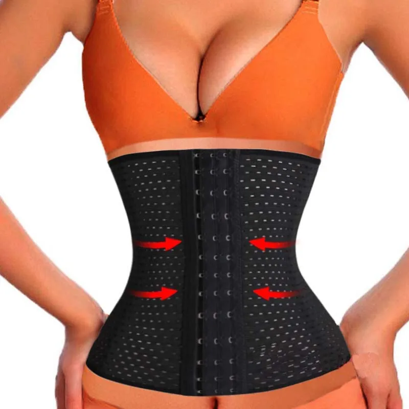 

Women Waist Trainer Body Shapers Slimming Belt Modeling Strap Steel Boned Postpartum Band Sexy Bustiers Corsage Corsets