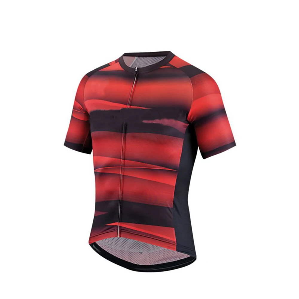 Cycling Jersey 2023 Short Sleeve  And Long  Bicycle Team - Black/Red