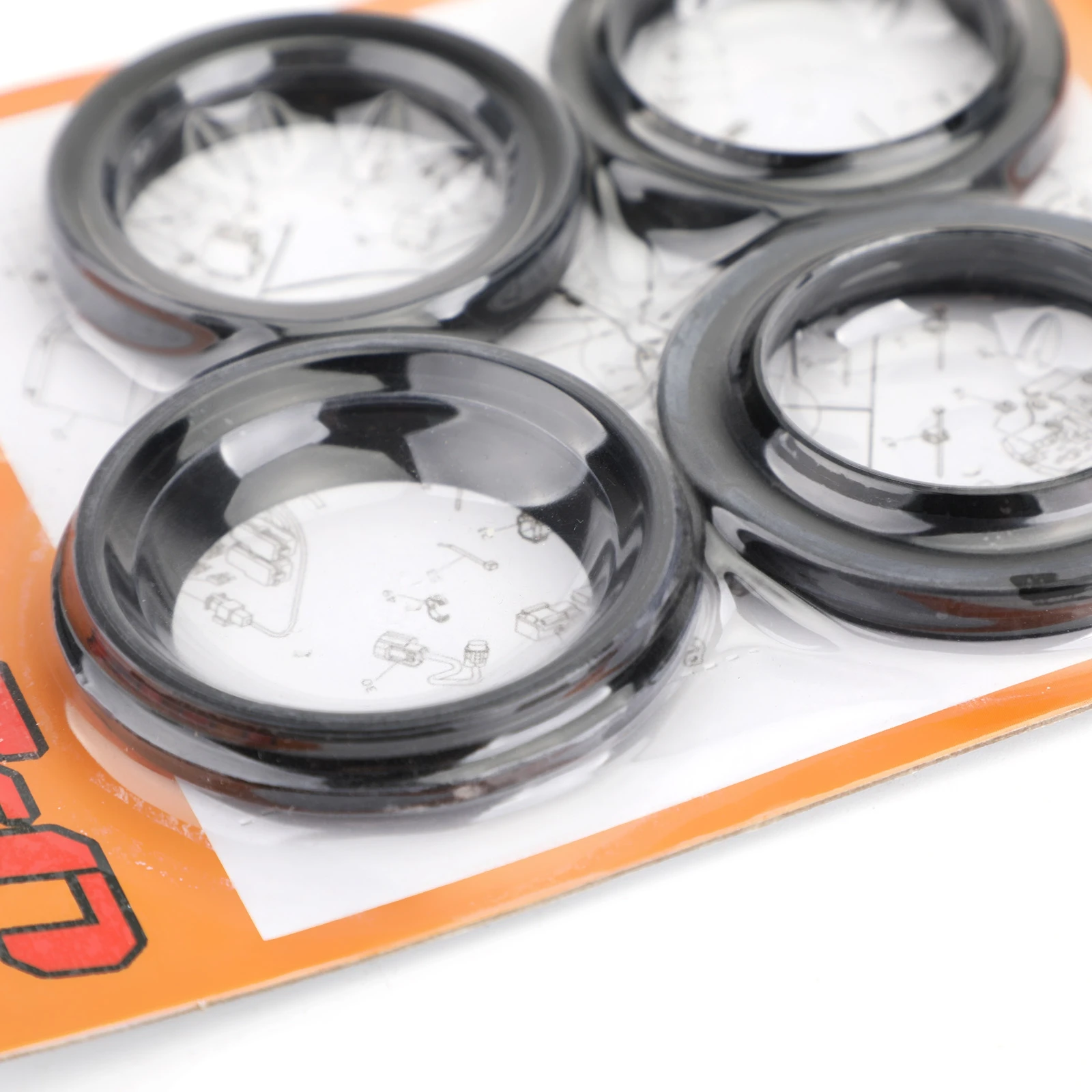 Areyourshop ホンダ CB700SC VT600 シャドウ VT600C シャドウ VLX 51490-MR1-671 フロントフォーク オイルシール ダストキャップ修理再構築キット