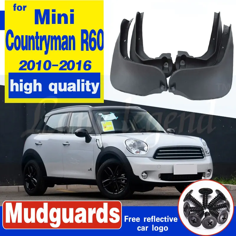 

Front Rear Mud Flaps For MINI Countryman R60 2010 - 2016 Mudflaps Mud Flap Splash Guards 2011 2012 2013 2014 2015 Set Mudguards