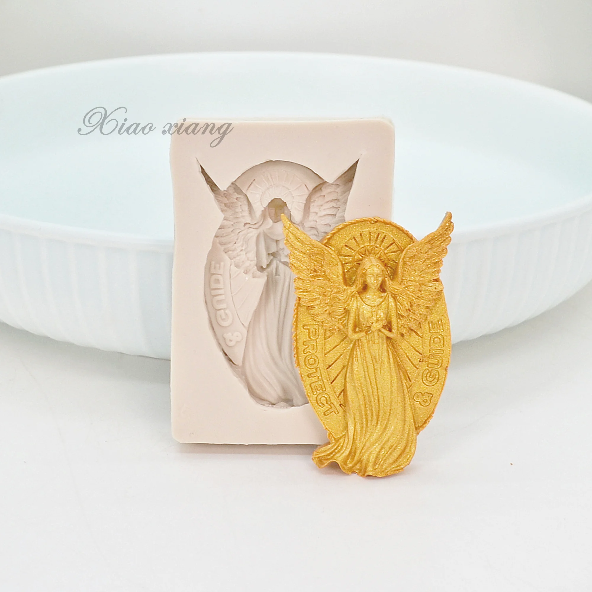 

3D Angel Silicone Fondant Molds For Baking DIY Clay Candle Making Mould Cake Decorating Tools Pastry Kitchen Baking Accessories