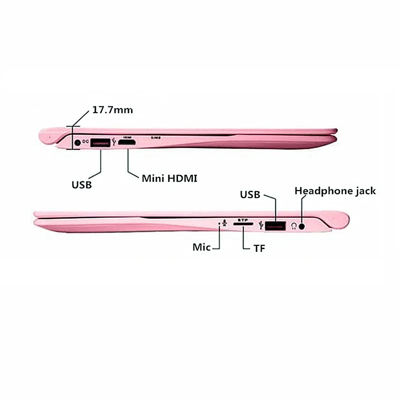 12 "Windows 10 быстрая 8G RAM SSD 256GB ультрабук процессор intel четырехъядерный бизнес школа розовый черный AZERTY испанская Русская клавиатура