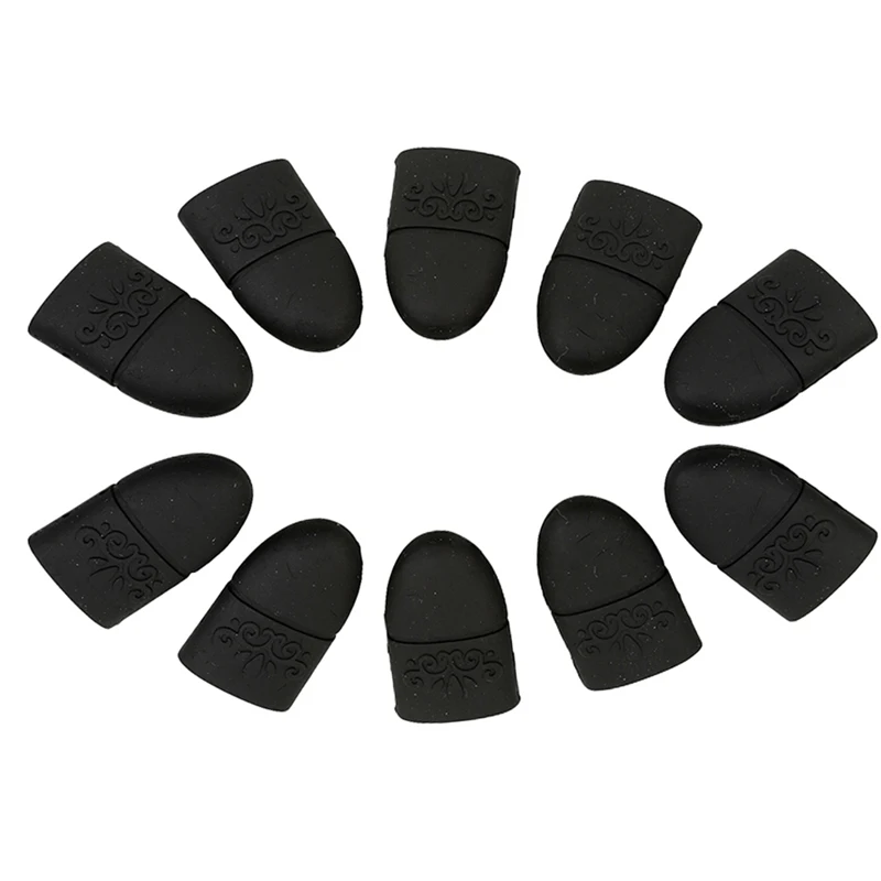 10PC Clip per smalto per unghie Soak Off tappo in Silicone Gel UV Lak Remover Wraps suggerimenti per la pulizia sgrassante copertura per le dita vernice strumenti per Manicure