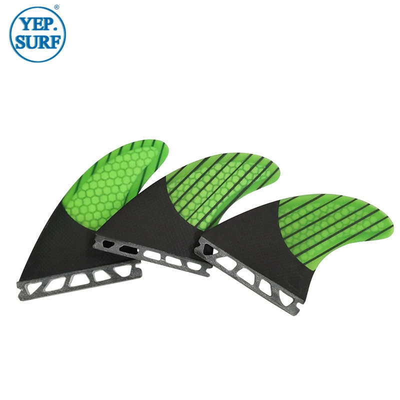 

Single Tabs Surfboard for Surfboard, Fiberglass, Carbon Fiber, Green Fins, M Fins