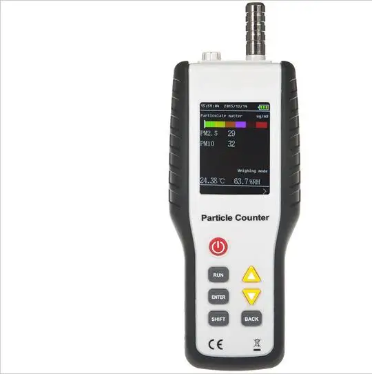 HT-9600 High Sensitivity PM2.5 Detector Particle Monitor Professional Dust Air Quality Monitor Handheld Particle Counter