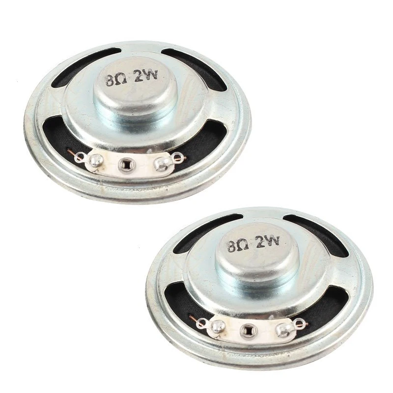 5pcs/lot New 2W 8 Ohm Speakers Mini Ultra-thin Horn Speaker Diameter 40MM 4CM , 8 Ohm 2 Watt Loudspeaker For Arduino