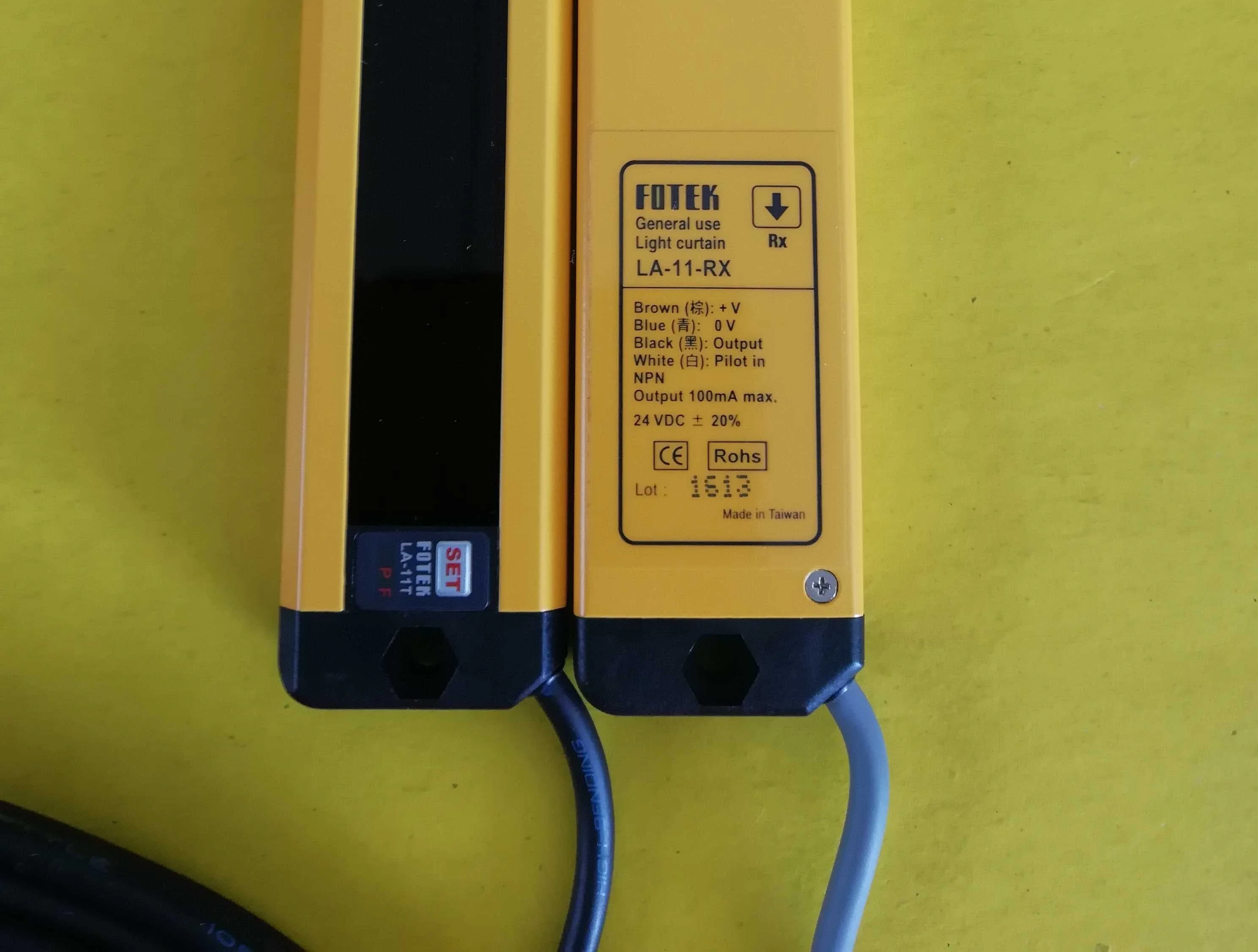 الأصلي مجموعة واحدة تايوان FOTEK ضوء الستار الاستشعار LA-11E LA-11RX LA-11TX