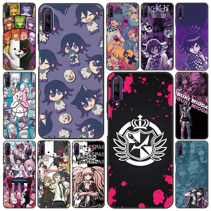 DANGANRONPA Phone Case For Huawei  Y9A Y7A Y9S Y8S Y6S Y5P Y6P Y7P Y8P Y5 Lite Y6 Y7 2018 Y9 Prime 2019 Soft TPU Black Cover