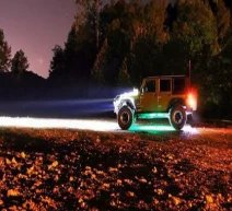 

J143 8 in 1 Led RGB rock lights off-road Car Atmosphere Lamp Offroad Pickup SUV ATV Truck Rock Lamp LANTSUN