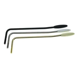 KAISH Stainless Steel USA Thread Tremolo Trem Arm Whammy Bar Fits American/Mexican Standard or Vintage Strat Gold with 3 Tips