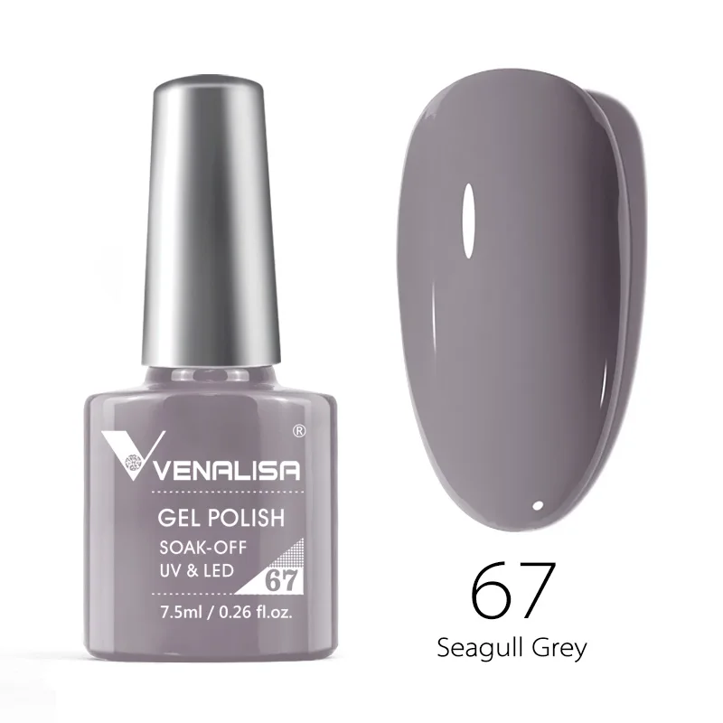 Venalisa reflecterende nagelgellak Sparkle Shining Glitter semi-permanente nagelmanicure losweken UV LED-kleurengellak