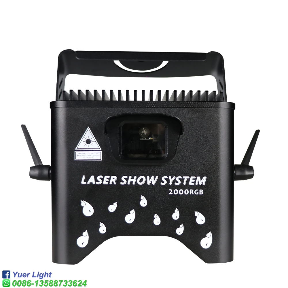 Imagem -03 - Projetor de Animação Rgb à Prova Dágua Laser 3w Ip65 para Iluminação de Palco 256 Padrões Lâmpada de Efeito dj Discoteca Natal