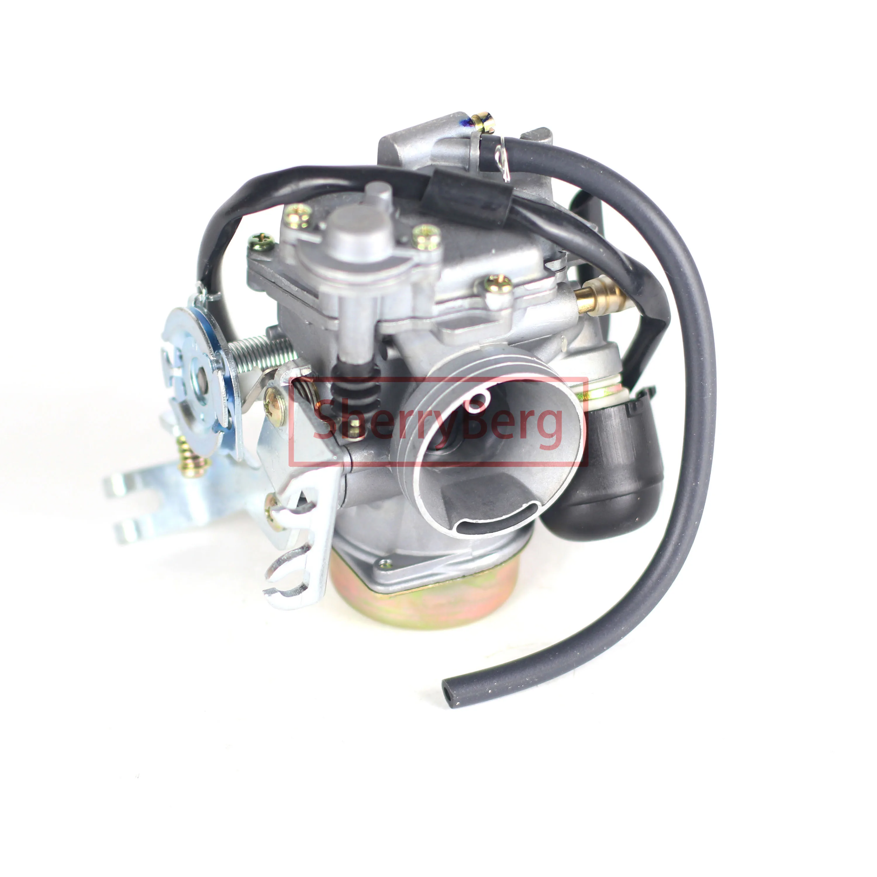 

SherryBerg carburettor Pull-up 30mm CVK30 Carburetor with heater fit for honda Aeolus VOG TANK 260 YP250 replace keihin cvk 30 P