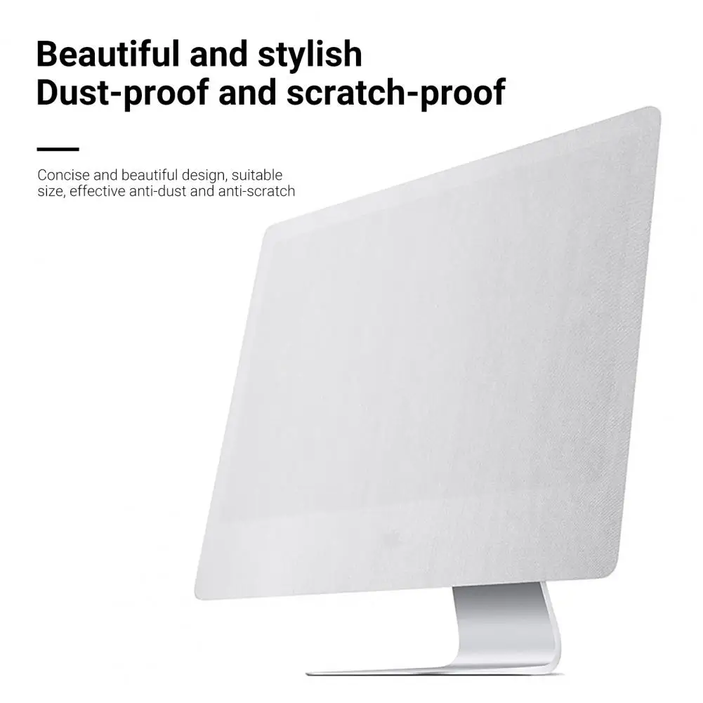 Dust Cover Wear-resistant Anti-scratch Screen Cover Waterproof Desktop Monitor Fabric Protective Cover for iMac 21 Inch/27 Inch