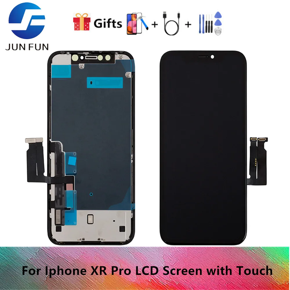 

10Pcs/lot Factory Wholesale For iphone XR TFT With 3D Touch Digitizer Assembly No Dead Pixel LCD Screen Replacement Display