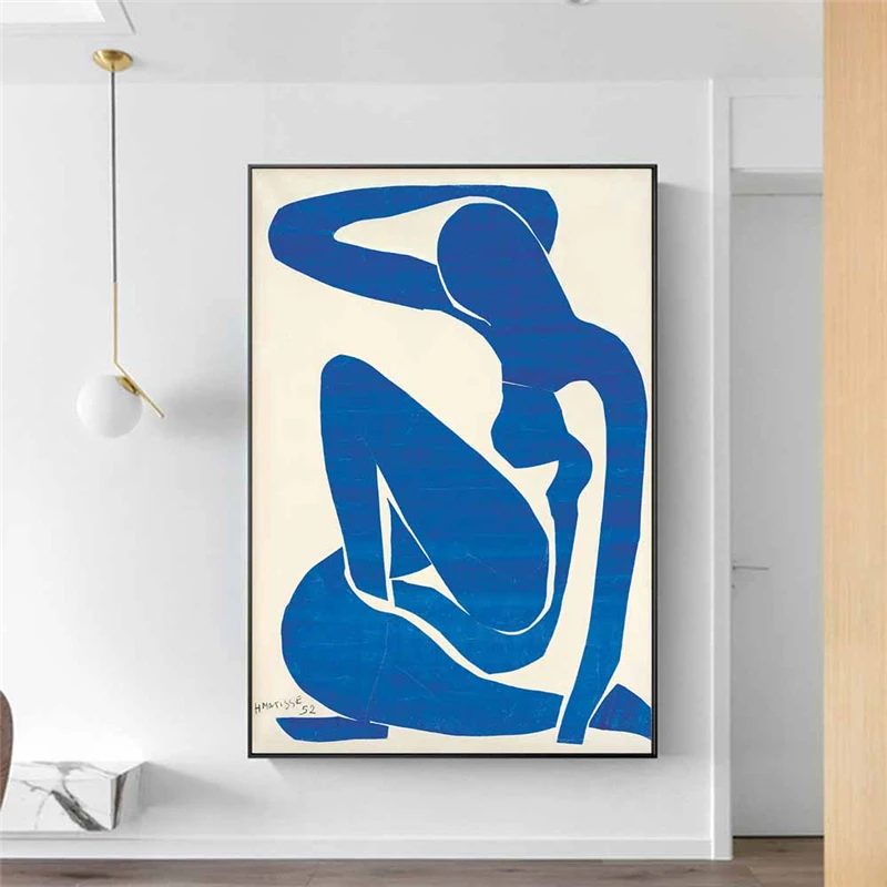 Blue Nude I By Henri Matisse Canvas Paintings On the Wall Art Posters And Prints fauvism Art Pictures For Living Room Cuadros