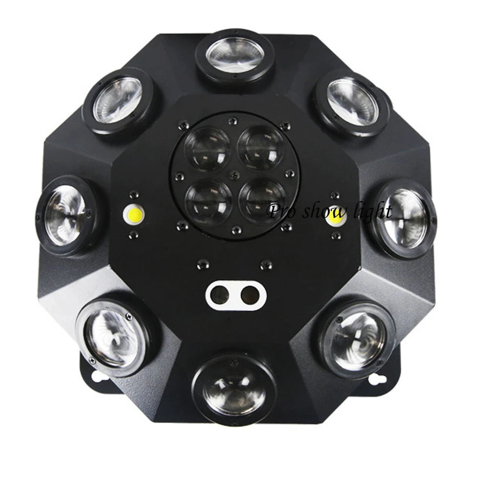 Fast Shipping 5IN1 LED Projector Stage Effect Laser Beam Strobe Flash Light DMX Bee Eyes Laser For Dj Disco Party Wedding Clubs