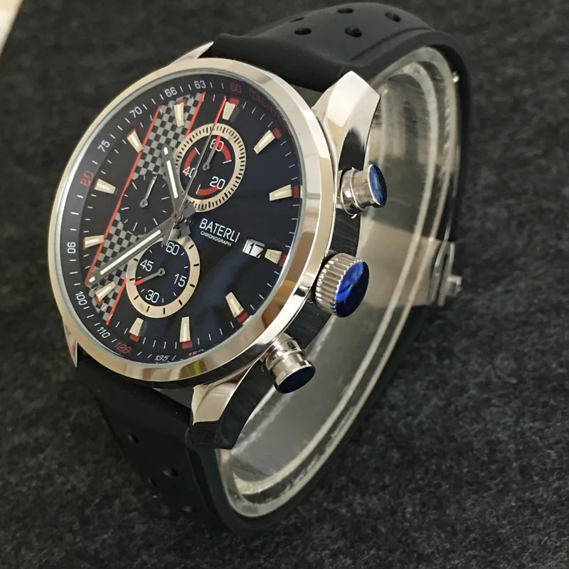 New Arrival High Quality Men Chronograph Watch Japanese VK Quartz Luminous Watch Stainless Steel Sports Men\'s watches