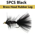 5pcs Black rubber