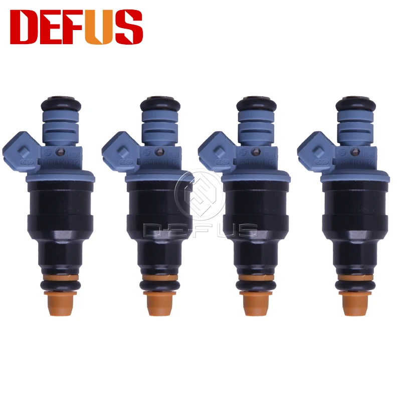 DEFUS 4X Wysokowydajny wtryskiwacz paliwa OEM 0280150842 46515172 0280150846 1500CC 150Lb CNG Do FIAT MAREA PUNTO DOBLO 1.2L 1.6L