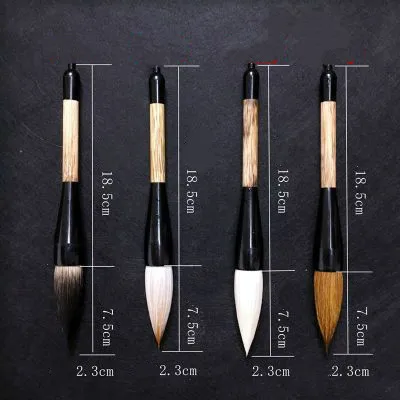 Writing Brush Chinese Calligraphy Brushes Pen Multiple Hair Brush Pen For Signature Drawing Art Students Stationery Craft Supply