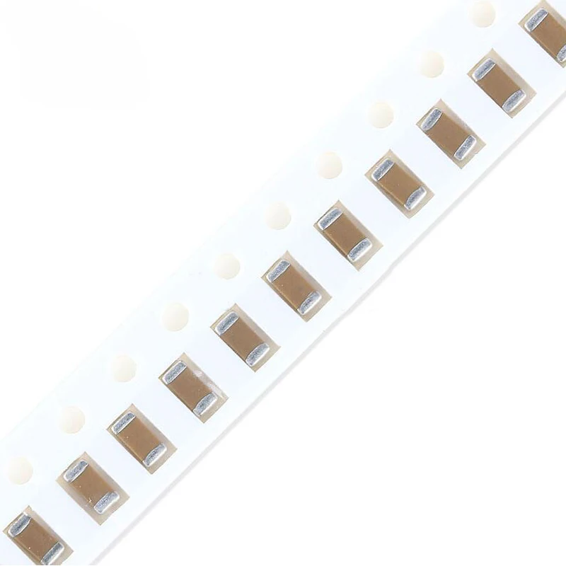 Capacitor da microplaqueta, 1206, 10UF, 25V, 106K, X7R, 100 PCes