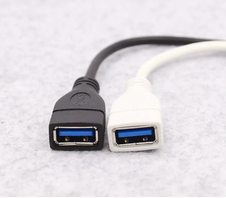 Adaptador tipo C USB3.1 macho a USB3.0 hembra, Cable 3,1 OTG tipo c a AF USB3.0 USB-C a USB 3,0 OTG para Macbook, teléfono y tableta