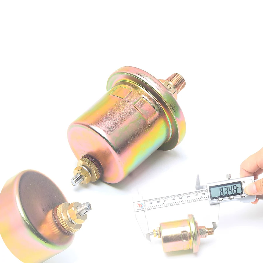 Para o sensor de pressão do óleo do motor 0-100psi 100mm murphy sensor medidor de pressão 12v 24v veículo alarme aviso sensor vdo barco trem