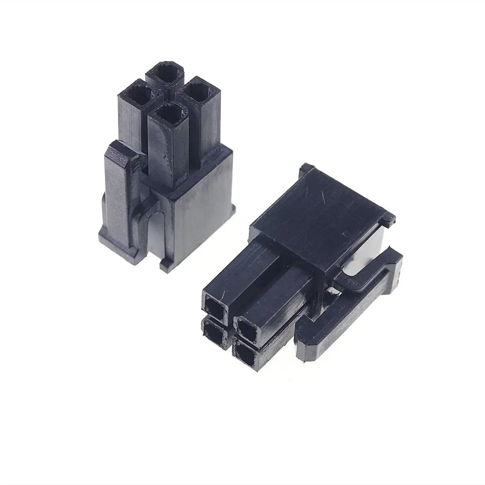 5557 4.20 mm 4 P 4 PIN Connector Receptacle Housing Shell Mini-Fit Jr PC Computer CPU Mainboard Motherboard 0.165\