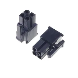 5557 4.20 mm 4 P 4 PIN Connector Receptacle Housing Shell Mini-Fit Jr PC Computer CPU Mainboard Motherboard 0.165